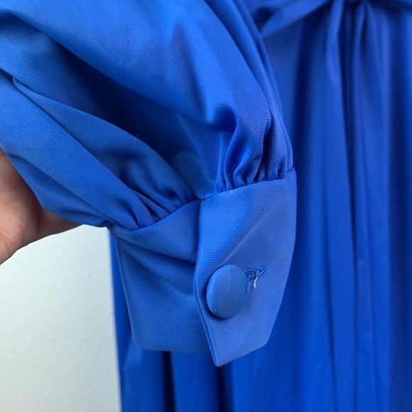 70’s Vanity Fair nylon zip front vintage house coat dress hostess gown EUC - Picture 5 of 12